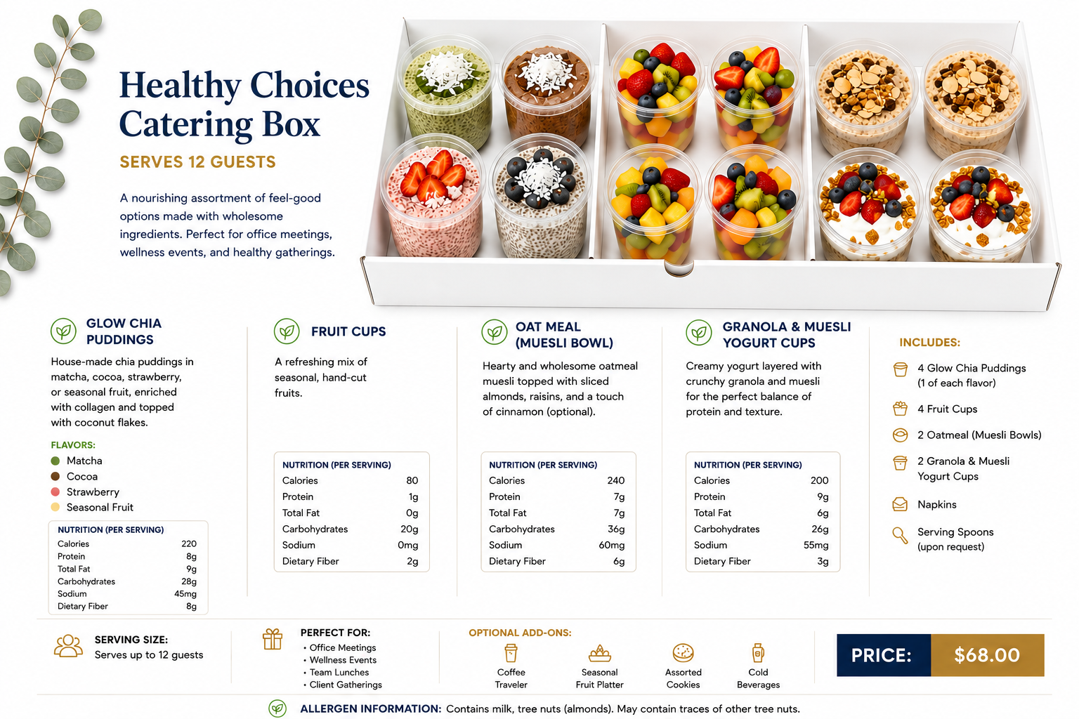Catering Menu Item