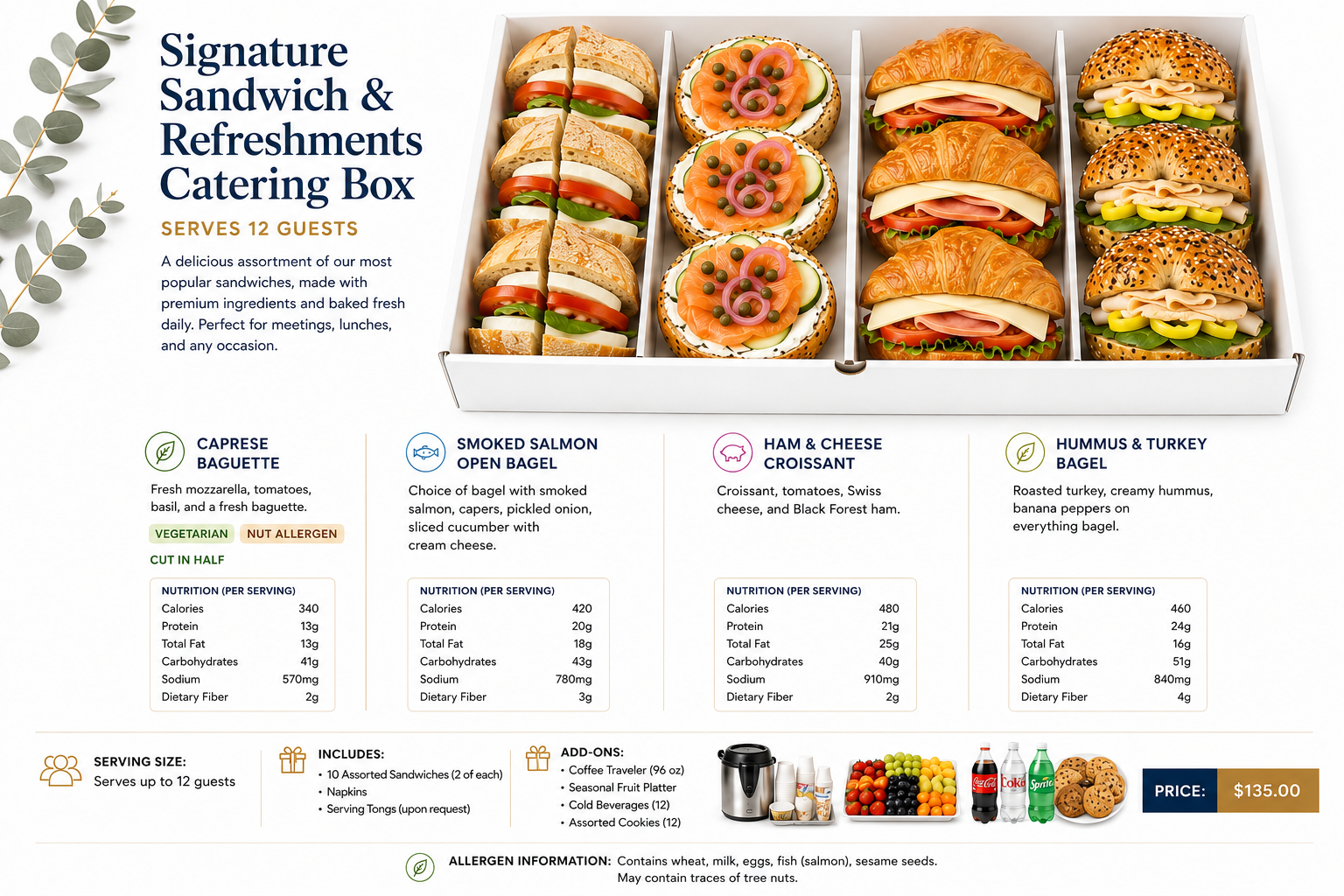 Catering Menu Item